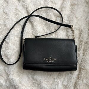 Kate Spade Elegant Black Crossbody Bag